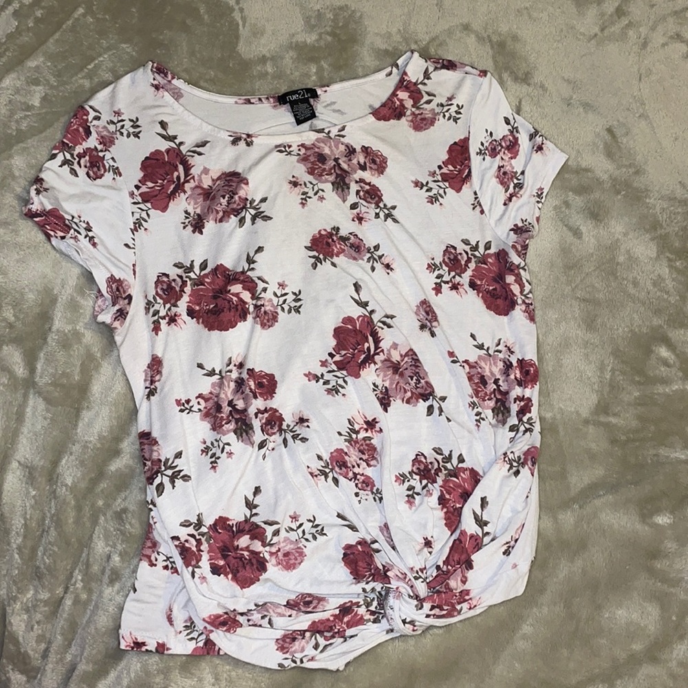 Cropped Rose Tee from rue21!